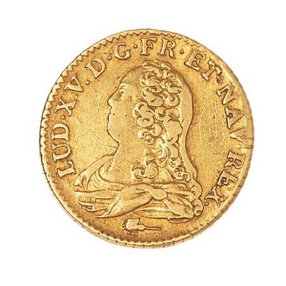 null Louis XV (1715-1774)

Louis d'or aux lunettes 1738 X. 

Dup. : 1640. 

TB à...