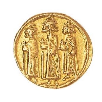 null BYZANTINE EMPIRE - HERACLIUS (610 - 641)

Gold solidus struck in Constantinople....