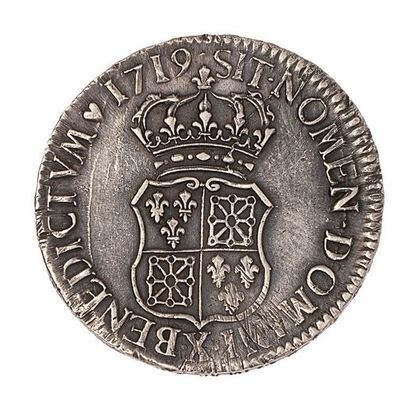 null Louis XV (1715-1774)

Half executive of Navarre 1719 X. 

Dup. : 1658. 

Rare,...