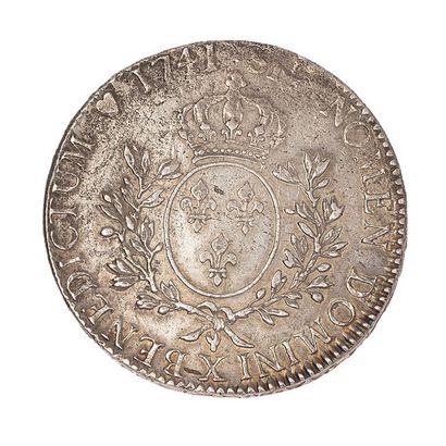 null Louis XV (1715-1774)

Ecu with band 1741 X.

Dup. : 1680. 

Rare, TTB to SUP....