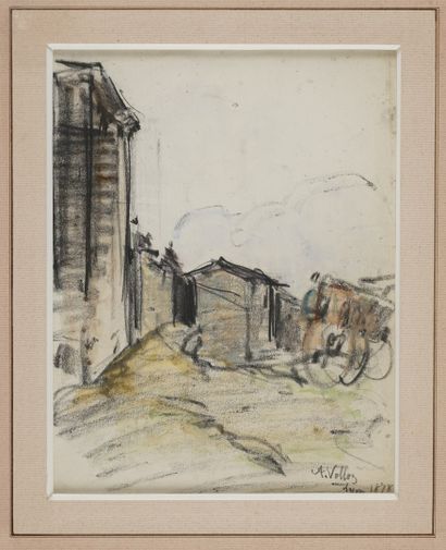 null VOLLON Antoine, 1833-1900

Village aux environs de Lyon, 1898

aquarelle et...