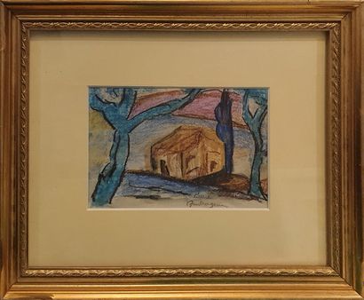 null AMBROGIANI Pierre (1907-1985)

La maison au milieu des arbres,

Pastel signé...
