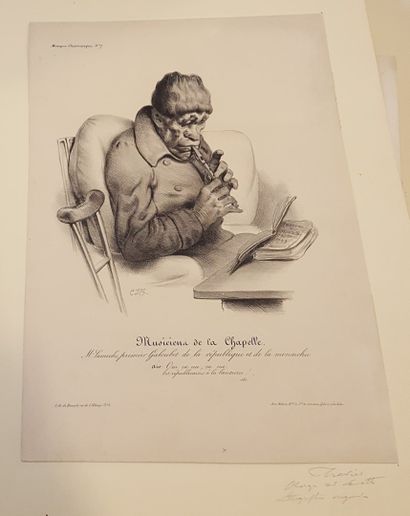 null TRAVIES Edouard (1809-1869)

Musiciens de la Chapelle 

Deux lithographies

36x27...