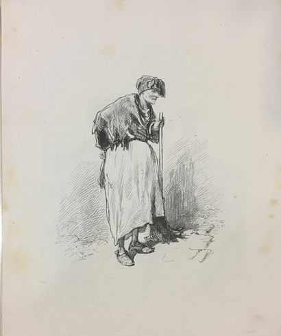 null MODERN SCHOOL, Lot of 8 engravings:



GAVARNI Paul (1804-1866)

Portrait of...
