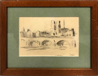 null LUCE Maximilien, 1858-1941,

Orléans, vue du pont Georges V et de la cathédrale...