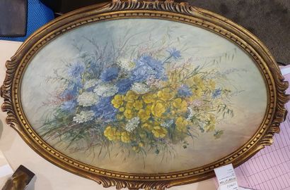 null LEMAISTRE-MONNIER F. (XIX-XXeme)

Bouquets,

aquarelle sur papier formant pendant,...