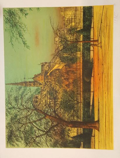 null CARZOU Jean (1907-2000)

The bedside of Notre-Dame, 1984

Lithograph, signed...