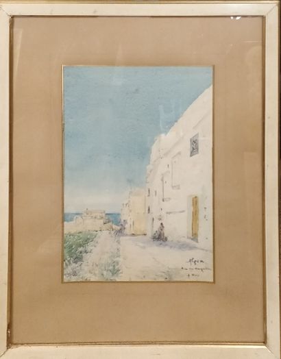 null REY Alphonse (1865-1938)

Alger, rue des magrébins,

aquarelle, signée, située...