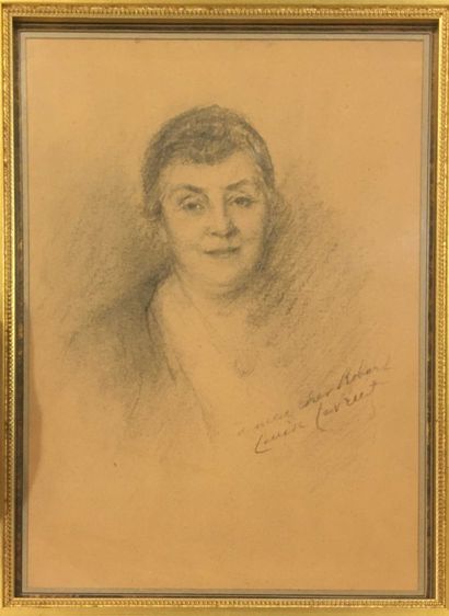 null LAUVRUT Louise (1874-c.1956)

portrait de jeune femme, 

crayon, signé et dédicacé...