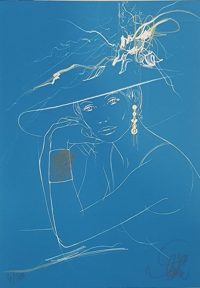 null VALADIÉ Jean-Baptiste (né en 1933)

Femme au chapeau 

Lithographie carte de...