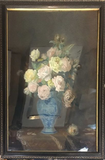 null LACROIX (XX-XXI)

Bouquet de rose

Deux huile sur toile signé en bas à droite

91x59...