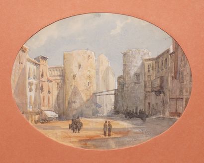 null 
SCOTT Henri Louis (1846-1884)




Place animée




aquarelle à vue ovale




cachet...