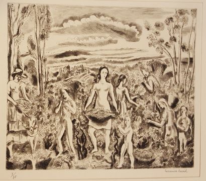 null DAVID Hermine (1886-1970)

Harvest

Etching signed lower right, numbered 3/75...