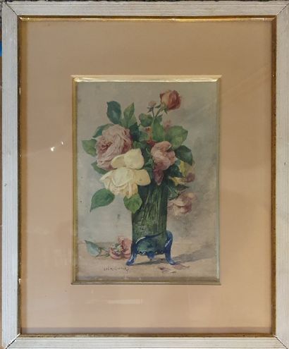 null COLIN - LIBOUR Uranie Alphonsine (1833-1916)

Fleurs

Trois aquarelles, chaque...