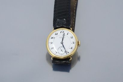 null PAUL DITISHEIM

Men's wristwatch, (probably rewinding a savonette watch), round...
