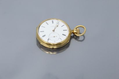 null LEROY & FILS

Montre savonnette en or jaune 18K (750), cadran émaillé blanc...