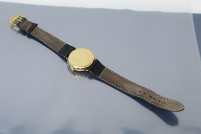  PAUL DITISHEIM 
Montre bracelet d'homme, (probablement remontage d'une montre savonette)...