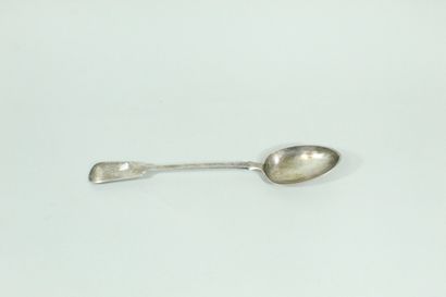 null Silver stew spoon (925) 

English work.

Weight : 152 g.