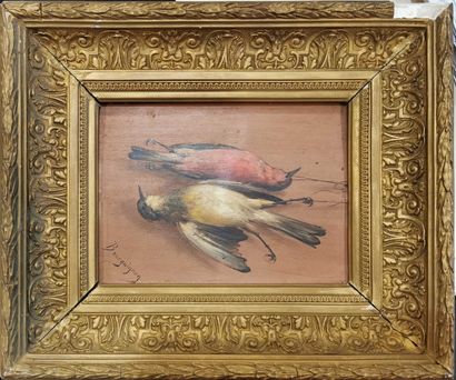 null BOURGUIGNON Maurice Jean (1877-1925)

Dead Birds

Two oils on paper 

Signed...