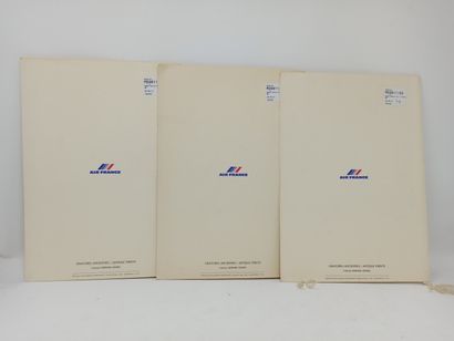 null AIR FRANCE

Lot de trois menus du Concorde, New-York - Paris : "Le marchand...