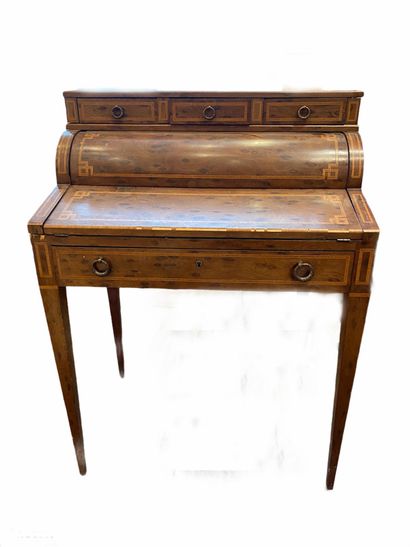 null 1 secretary or small lady's desk,

Late 19th century, Faubourg Saint-Antoin...