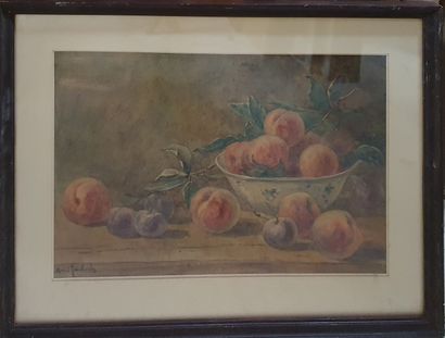 null JOUBERT Henri Joubert (20th)

Still life with apricots and plums

Watercolor...