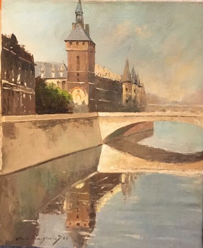 null LEMP André (XX)

The Conciergerie, 

oil on canvas, signed and dated 64 lower...
