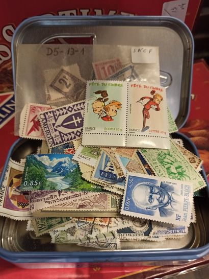 null Lot de vracs de timbres