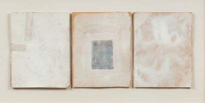 null THUPINIER Gérald, born in 1950,

Untitled, 1990-1991,

mixed media on paper,...