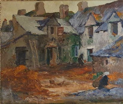 null CHEMILLEAU Michel (1905-2002)

Set of five paintings :

- Autumn landscape,...