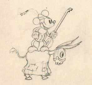 null YE OLDEN DAYS Burt Gillett / Studios Disney, 1933. Magnifique dessin d'animation...