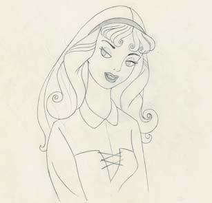 null LA BELLE AU BOIS DORMANT (Sleeping Beauty) Studio Walt Disney, 1959. Etude de...