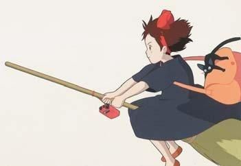 null KIKI LA PETITE SORCIÈRE (Hayao Miyazaki). Ghibli, 1989. Cellulo de kiki sur...