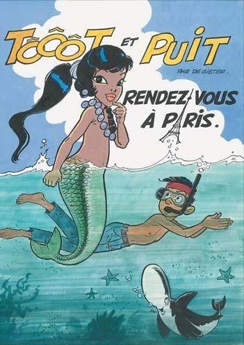 null DE GIETER - Tôôôt et Puit Couverture de l'album Rendez vous à Paris, édité en...
