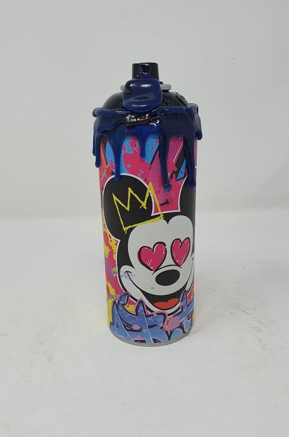 null SNEAK (né en 1979)

Mickey Graffiti, 

Technique mixte et papier collé sur une...