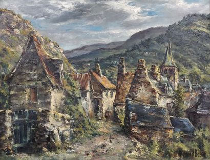 null BESSE Raymond ( 1899-1969 )

Vic sur Cère, Cantal

Oil on canvas signed lower...