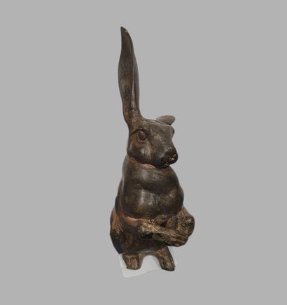 null CHENET Pierre (20th century)

hare

bronze with brownish brown patina, stamp...