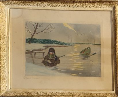 null O'KLEIN [Arthur Boris KLEIN says]

The hunter in the water

Two watercolors...