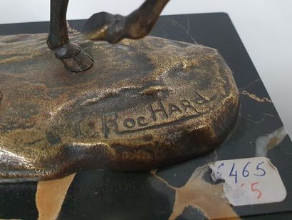 null ROCHARD Irenée (1906-1984)

Deux biches 

bronze à patine argenté sur socle...