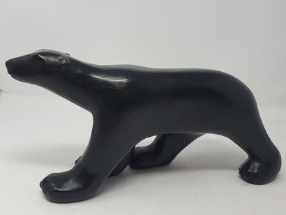 null CHENET Pierre (20th century)

Polar bear 

Bronze with black patina, stamped...