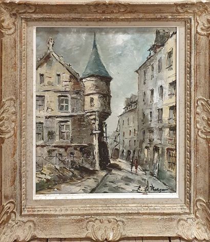 null LE BERGER Robert (1905-1972)

Hotel des Sens, 1954

Oil on canvas signed lower...