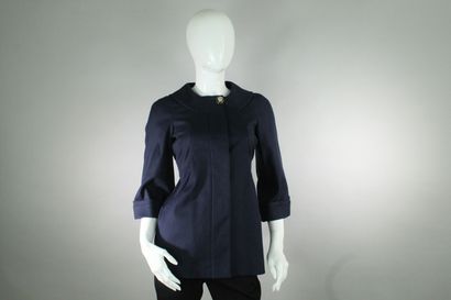 GUCCI



Navy blue cotton blend jacket, with...