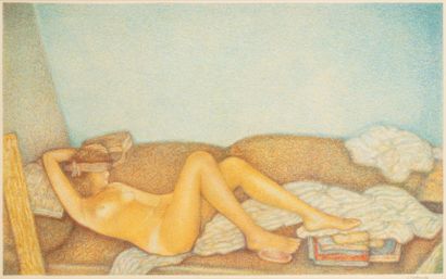 null PSYCHOPEDIS Jannis, born in 1945

The rest

coloured pencil drawing on paper...