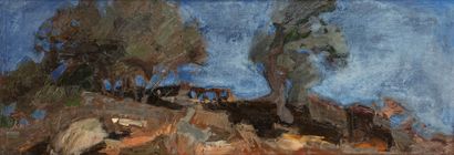 null TETSIS Panayiotis, 1925-2016

Landscape with trees

oil on panel, signed lower...