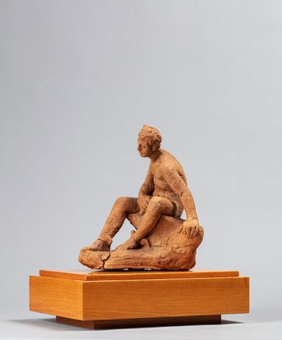 null HALEPAS Yannoulis, 1851-1938

Hermes, god of commerce, circa 1920

terracotta...