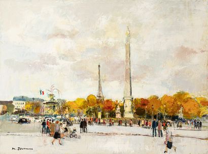 null JOUENNE Michel, 1933-2021

Place de la Concorde

oil on canvas, signed lower...