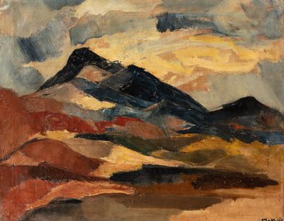 null MAKRIS Constantin Georges, 1917-1984

Mountain landscape

oil on canvas (frame...