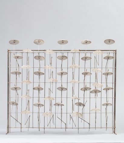 null ZONGOLOPOULOS Georgios, 1903-2004

Umbrellas, circa 1995

metal and wire mesh...