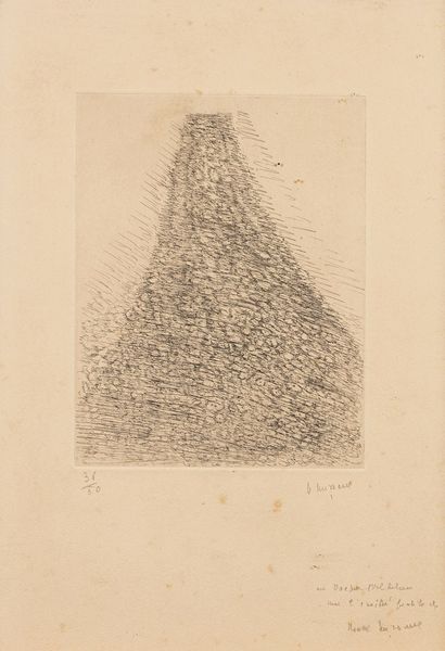null MICHAUX Henri, 1899-1984

Untitled

etching in black, n°36/50 (insolation and...