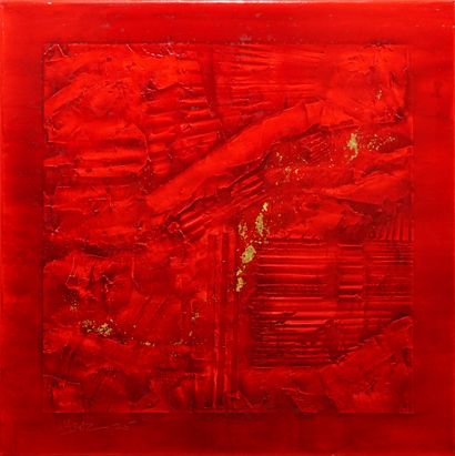null NADAL André, born 1952

ORR 50705

oil and gold leaf on canvas, signed and dated...